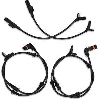 Typecat 4 Stuks voor Achter ABS Wielsnelheidssensor voor W164 ML350 ML320 GL350 GL450 R350 1645400717 + 1645400917