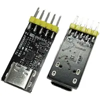 ISTOVO CH343P USB Naar Seriële Poort Module Seriële Poort Downloader Module 6Mbps Debugging Brandend Downloaden Type-C voor A