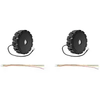 Torribaly 2X DDSM210 Servo Motor Hoog Koppel Laag Toerental Geïntegreerde Wielnaafmotor met Driver voor RC Auto Robot DIY