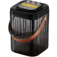 ISTOVO 3L Luchtbevochtiger met 3 Mondstukken, Slimme Luchtbevochtiger met Koele Mist voor Thuis, Slaapkamer, Kantoor, Nachtlampje, USB-Luchtbevochtiger en