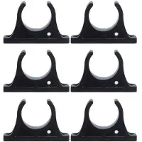 Kepptory 6 Stuks Plastic Kajakpeddelhouderclips voor Kano'S, Roeiboten, Opblaasboten en Kajakaccessoires