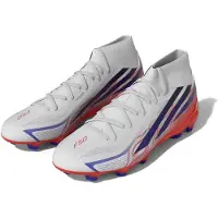Adidas F50 Hyperfast League Mid Gras Voetbalschoenen (FG) Wit Paars Roze