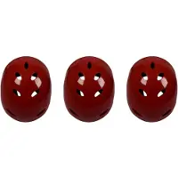 Exogio 3X Safety Protector Helmet 11 Breathing Holes for Water Sports Kayak Canoe Surf Paddleboard - Red