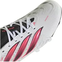 Adidas Predator League Gras Voetbalschoenen (FG) Wit Zwart Roze