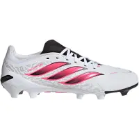 Adidas Predator League Gras Voetbalschoenen (FG) Wit Zwart Roze