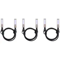 Typecat 3X 10G SFP+ Twinax-Kabel, Direct Attach Copper(DAC) 10GBASE SFP Passieve Kabel voor SFP-H10GB-CU1M,,(1M)