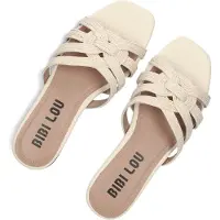 Bibi Lou Dames Slippers 877z94hg - Beige - Maat 37