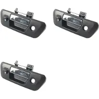 Torribaly 3X Kofferbak Achterklep Handgreep met Sleutelgat + Camera 90606-4JG0C 906064JG0C voor Navara NP300 Frontier D23 2014+