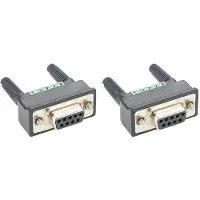 Kepptory 2X DB9 Naar Klemmenblokadapter DB9F-Naar-TB voor MOXA voor Industriële Automatisering en Seriële Communicatie