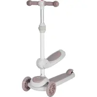 Eco toys Siem Wit/Beige 2-in-1 Step/Loopfiets