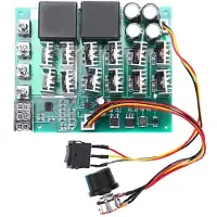 Torribaly 10-55V 100A Motortoerentalregelaar PWM HHO RC Achteruitrijschakelaar met LED-Display