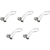 Torribaly 5X DB9 RS232 Naar 10-Pins Lintkabelconnectoradapter