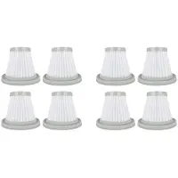 Torribaly Filters Stofzuiger Wasbaar HEPA-Filter voor DX118C DX128C Stofzuigeraccessoires 8 Stuks