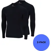 Xtreme - Thermo (onder) shirt heren - Zwart - L - 2 Stuks - Thermokleding