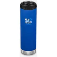 Klean Kanteen TKWide 592 ml - Café Cap Deep Surf- Geïsoleerde koffiebeker - Lekvrij