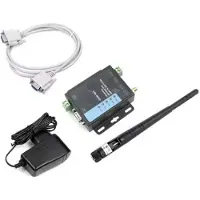 Exogio USR-W610 RS485/RS232-Ondersteuningspoort Modbus TCP/RTU Industriële WiFi Serieel-Naar-Ethernet-Converter EU-Stekker