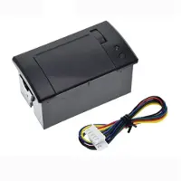 Tlily 58 mm -Thermische Printer Ingebouwde POS-Bonkaartjesprinter met Interface RS232 Gebruik met 5V-9V voor