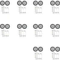 Typecat 20X Bagage Accessoires Wielen Vliegtuig Koffer Katrol Rollen Mute Wiel Slijtvaste Onderdelen Reparatie 55X12mm