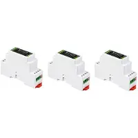 Kepptory 3X Waveshare Industrial Rail Type RS232 Naar RS485 Converter 300-115200Bps Actieve Digitale Isolatie Brede Spanning