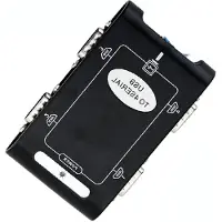 Kepptory Seriële Poortadapter: 4-Poort RS232 DB9 COM Naar USB 2.0 Adapterkaart (RS232 Naar USB-Kabel), Industriële Kwaliteit, voor POS-Systeem