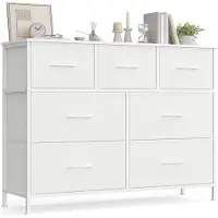 Songmics Commode met Stoffen Laden voor Geordende Opbergruimte