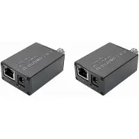 ISTOVO 2X CVBS/1080P AHD/TVI/CVI/ Naar Net Converter BNC-Ingang RJ45-Uitgang H.265 RTSP Single-Channel Video Recorder voor CCTV-Beveiliging