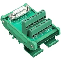 Kepptory Vrouwelijke DB15-Connector Interface Aansluitklembord Aansluitmodule Klemmenpaneel Repeaters