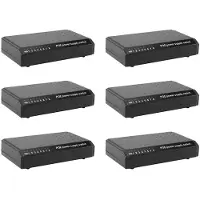 Typecat 6X 8 Poorten 6+2 POE-Schakelaarinjector Voeding Via RJ45 Ethernet Zonder Voedingsadapter Familienetwerksysteem 10/100M voor Camera'S