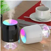 Tlily USB Luchtbevochtiger Sfeer Licht Geur Intelligente Spray Kleurrijke Aromatherapie Diffuser Luchtbevochtiger voor Auto Thuis-B