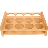 Typecat Shotglazenset Shotglashouder met 12 Gaten Serveerstandaard Organizer voor Tequila Whiskey Brandy-Party Club Bar