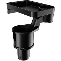 Typecat Premium Autobekerhouder Expander Multifunctionele Bekerhouder met Eettafel 360-Graden Verstelbare Basislade voor Snack L