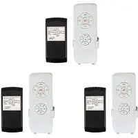 Typecat 3X Afstandsbedieningsset voor Plafondventilator, Kleine Universele Plafondventilatoren, Licht op Afstand, Snelheid, Licht, Timing, Draadloze Bediening