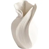 Semoic Noordse Keramische Vaas Abstract Gras Gedroogde Echte Bloemen Woonkamer Eetkamer Kast Kantoor Bureau Decoratie Cadeau A