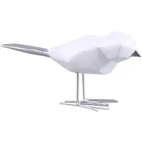 Semoic Moderne Schattige Vogelbeelden Europese Decoraties Geometrische Dierenbeelden Kantoorsculpturen Abstracte Decoratie Zilver