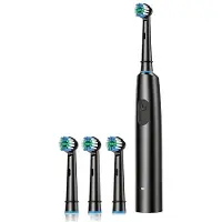 Semoic Geavanceerde 5-Snelheden Elektrische Tandenborstel met 360 Draaibare Zachte Borstelkop, USB Oplaadbaar