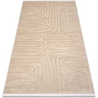 Rugsx FROJE 1774 Lijnen – Scandinavische stijl, met textuur, modern beige 120x170 cm