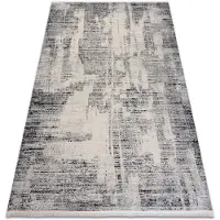 Rugsx FROJE 1748 Abstractie – Scandinavische stijl, met textuur, modern crème / grijs 140x190 cm