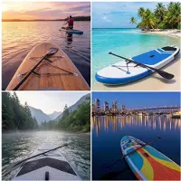 Semoic 2 Paar Paddle Board & Kayak Clips Paddle Board Clips Paddle Board Accessoires voor Het Bevestigen van Bekerhouders