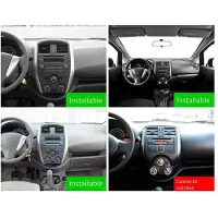 Semoic 7 Inch HD-Navigatiescherm, Draadloze CarPlay, voor Android Auto, Autoradio, Stereo, MP5-Speler voor NV200 Sentra Versa