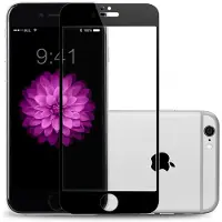 CO2 Gehard Glas Met -Bescherming Voor Iphone 6, 6S En 10D, Zwart