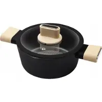 Lamart Aluminium Pan 4,3L met Antiaanbaklaag en Siliconen Handwas