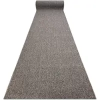 Rugsx Vloerbekleding CASABLANCA LOOM grijs, lus, zacht binnen & buiten 120x1300 cm