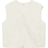 s.Oliver teddy gilet - ecru female | Maat: 46