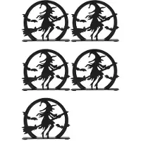 Typecat 5X Halloween Servet Opbergrek, Heks Desktop Servet Opbergdoos Eettafel
