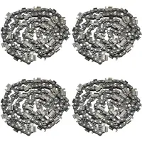 Torribaly 4st 20 Inch Kettingzaagketting 325 Inch Steekmaat 76DL Vervanging voor voor Poulan Kettingzaag Max 53543 8901