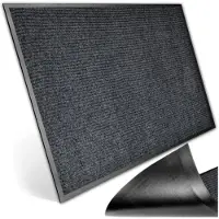 Gockowiak Grote Antislip Deurmat 80x120cm - Duurzame Rubberen Instapmat Grijs