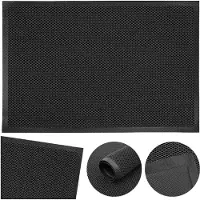 Gockowiak Grote Antislip Deurmat 80x120 cm - Grijze Entreemat