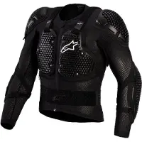 Alpinestars Bionic Action V3 beschermende jas Zwart/Wit XL