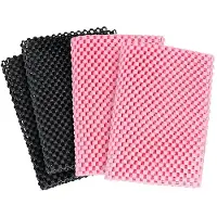 Semoic 4-Delige Pilates Grip Pad, Antislip Trainingsmat voor Reformer, Barre, Optrekstang en Fitnessapparatuur