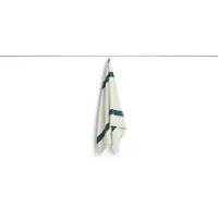 HAY Stripe handdoek Petrol blue, 70x140 cm